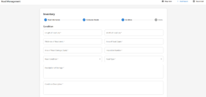 road conditions of road maintenance